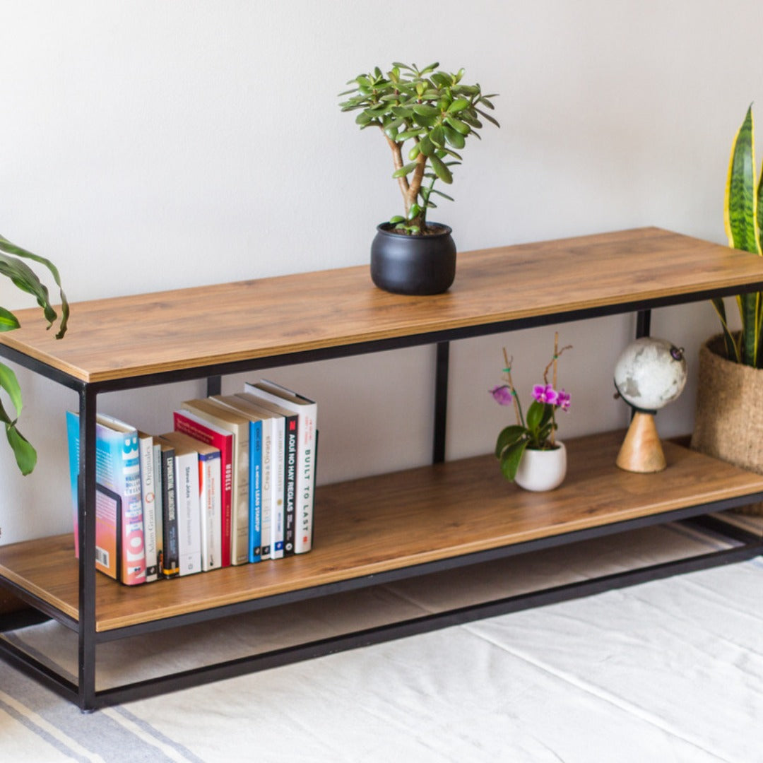 Mesa de TV MARKO en Hierro y Madera