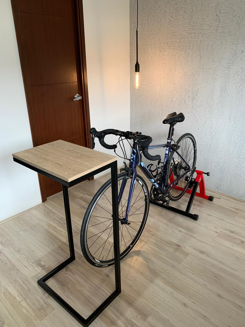 Mesa en Hierro y Madera Bike Mediana